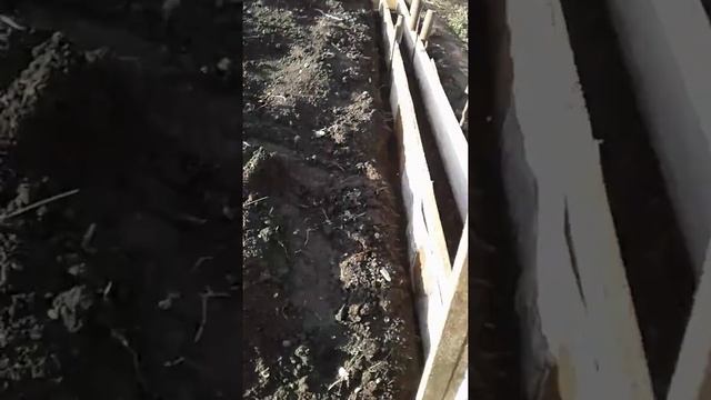 Как я делаю фундамент под теплицу смотреть онлайн