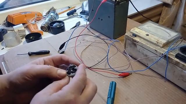 Тестирование двигателей для технического фена. смотреть онлайн