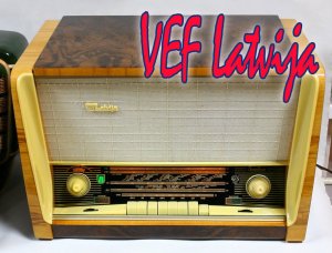 Радиола VEF Латвия. Ремонтец