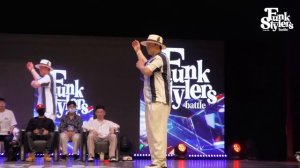 2022 Funk Stylers Battle Popping 8강 #JIN VS JAYONE