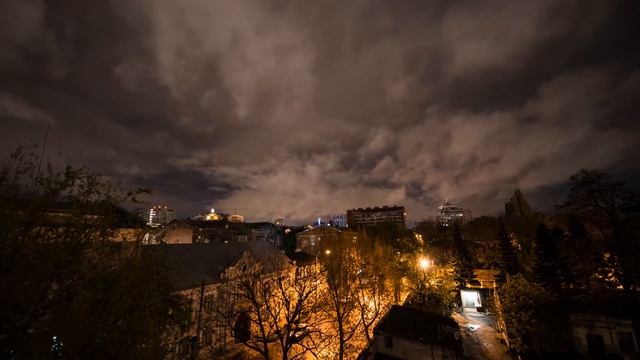 Ночной Ростов таймлапс