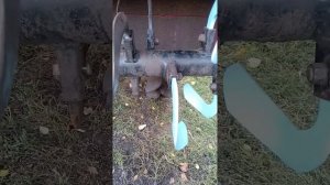 Замена ножей на японской почвофрезе.
