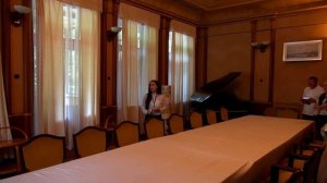 Путешествие в Абхазию. Дача Сталина. Озеро Рица. Присел на кресло вождя