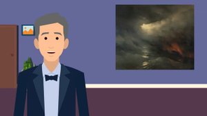 Иван Айвазовский.  Сотворение мира. Тифлокомментарий