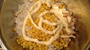 Салат из шампиньонов