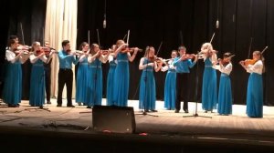 П.Чайковский "Балетные танцы" Ансамбль скрипачей "Вокруг света" ЦДШИ г.Химки