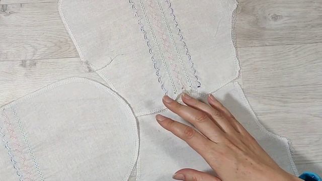 Простейший крой любой ночнушки, блузки или платья на примере бабуськи. Часть вторая