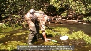 Самородки в горной речке,похоже нашли выход жилы.