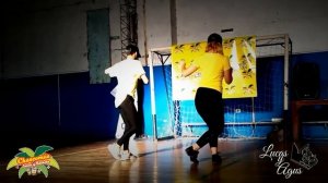 Lucas y Agus - FOOTWORK BACHATA - "Estado Decadente" Kewin Cosmos