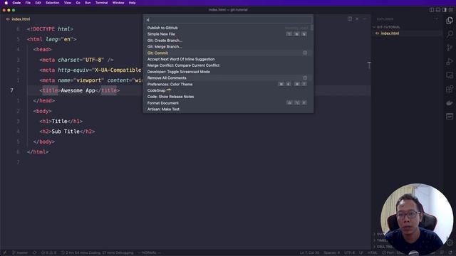 Daily Coding Tips : Belajar Git dan Github mode Turbo, detailed tutorial menyusul yak смотреть онлайн