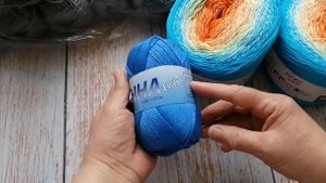 №96 Прикупила новой пряжи- появились новые идеи___ Продвижения по _японской лилии_ #молодой_блогер