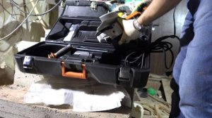 Распаковка УШМ AEG WS24-230 GV (на сайте ещё было DMS)