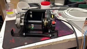 Обкатка и проверка якорной лебёдки