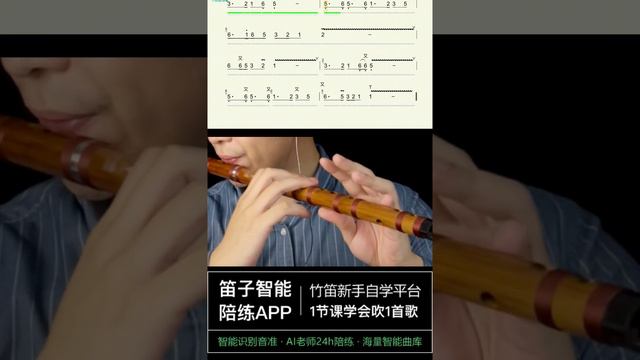 竹笛AI教学 |《沧海一声笑》（笑傲江湖）指法教程 持续更新 смотреть онлайн