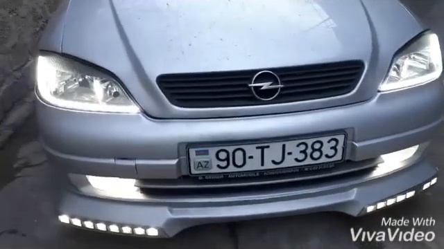 OPEL ASTRA G Tuning. Headlight tuning. Тюнинг фар. смотреть онлайн