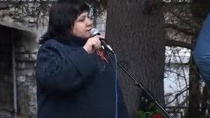 Митинг, посвященный памяти о воинах, ушедших на фронт из деревни Байнова