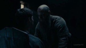 Рагнар прощается с Иваром.Викинги