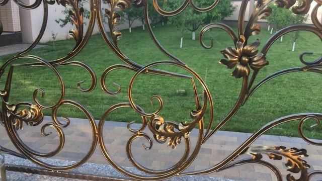 Кованые ограждения, кованый забор, смотреть онлайн