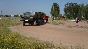 Заезд задним ходом в гараж. Категория СЕ. Экзамен в ГАИ
