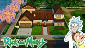 ts4:дом Рика и Морти[строительство в симс4]the sims 4
