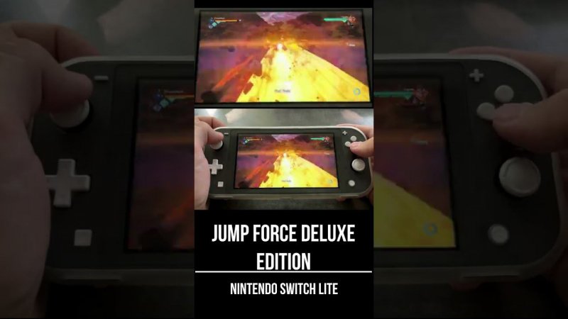 Jump Force Deluxe Edition Gameplay Nintendo Switch Lite #nintendoswitchlite #switchlite #gaming