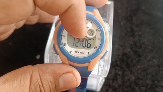 Kids Digital Mingrui Watch Time Configuration