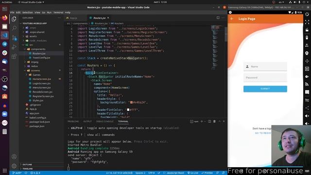 React Native курс новичка. смотреть онлайн