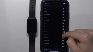 Как настроить уведомления на Xiaomi Redmi Smart Band 2 при  подключении к айфону