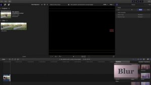 Как сделать затемнение в конце видео в Final Cut Pro X / Урок делаем затухание