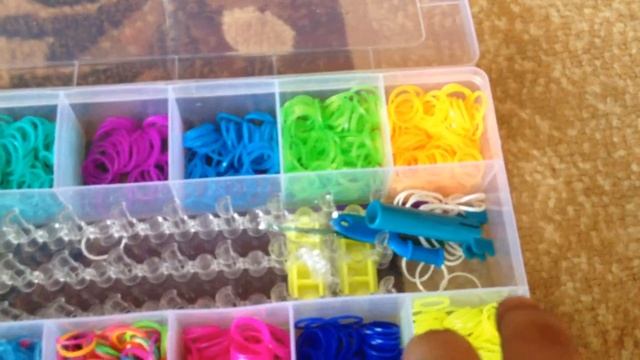 Моя коллекция резиночек для плетения!!! смотреть онлайн