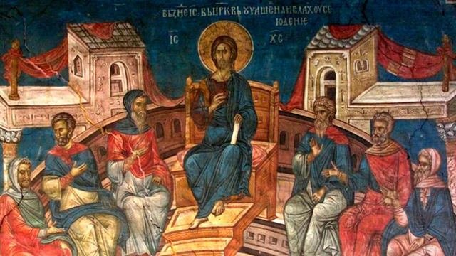 Преполовение, Литургия, Песнопения