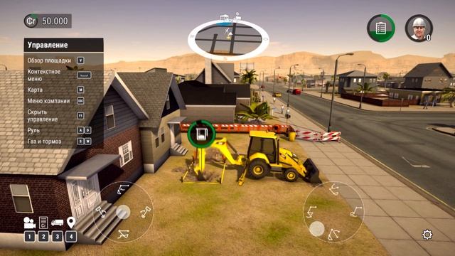 Construction Simulator 2. Обзор начало игры.