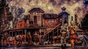Для настоящих ковбоев.Saloon Ковбойская музыка) Для настоящих ковбоев