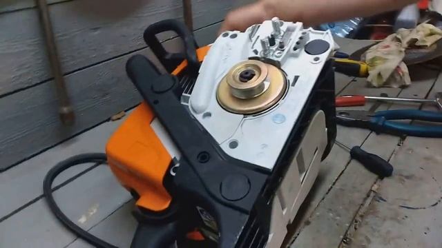 Насадка болгарка на бензопилу Штиль смотреть онлайн