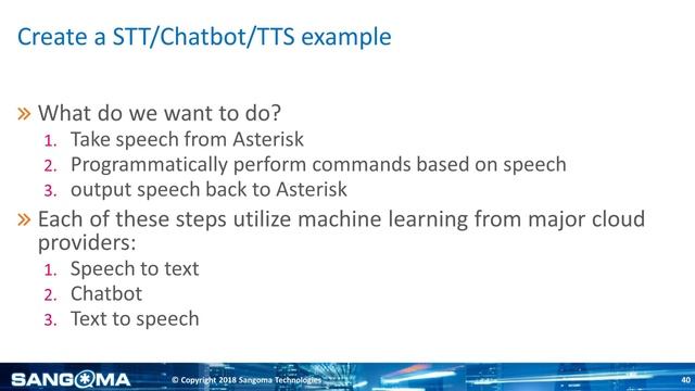 Machine Learning Utllizing STT/ASR and TTS with FreePBX with Andrew Nagy