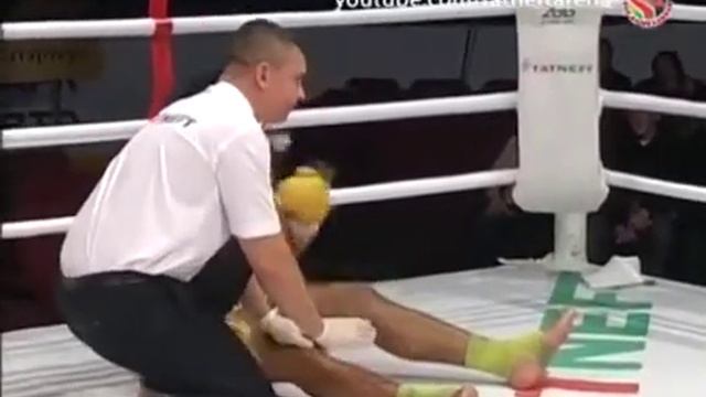 Baddest leg break in kickboxing history смотреть онлайн