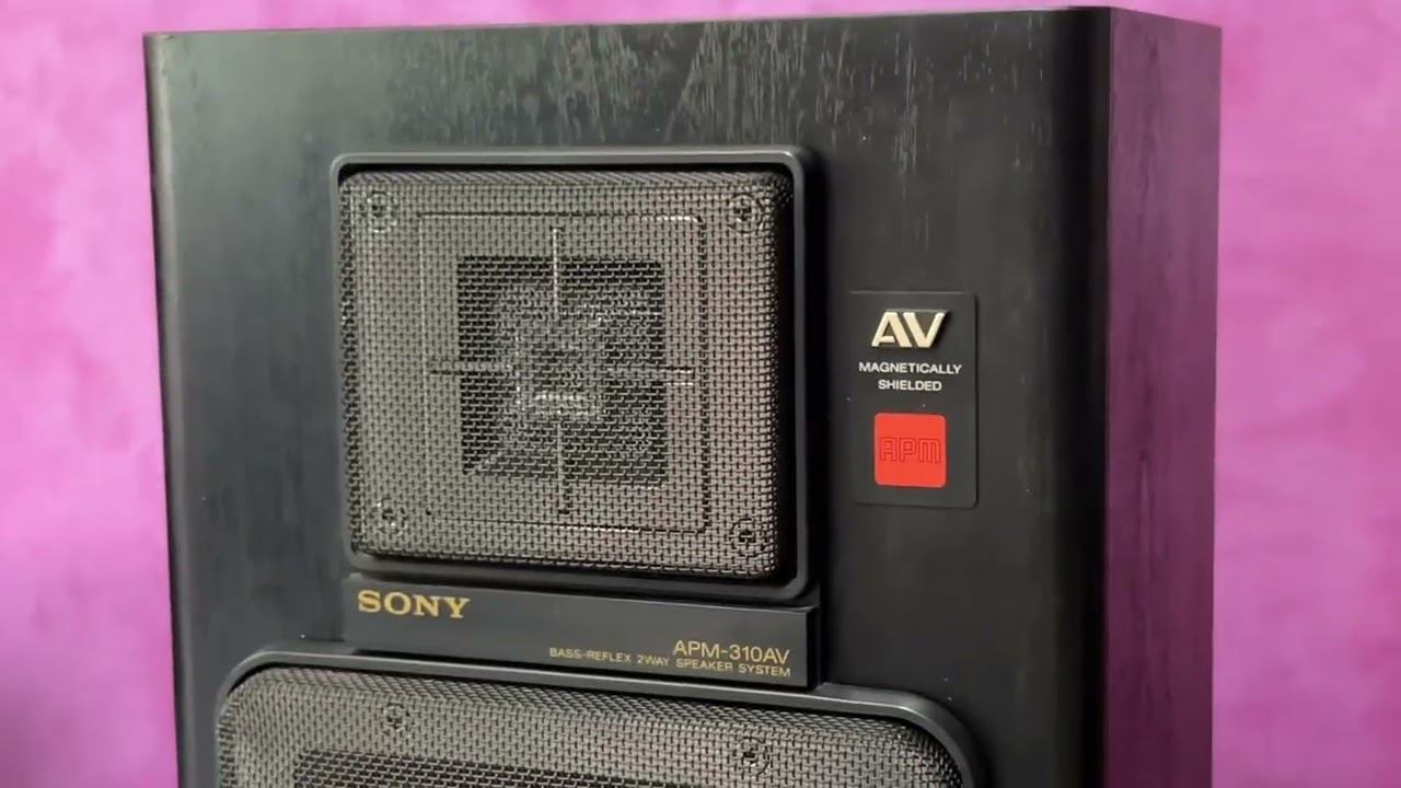 Колонки Sony APM-350AV смотреть онлайн