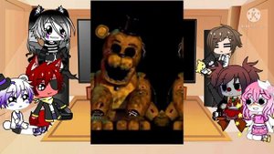 Some FNAF characters react to Security Breach memes/First video