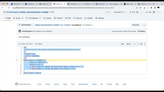 #38 Input Sanitization in ReactJS - XSS | Validation | Next.js WooCommerce REST API Checkout смотреть онлайн