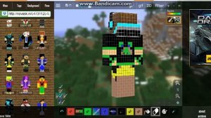 Как нарисовать и скчать свой скин в Minecraft