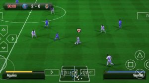 gameplay nostalgiques fifa 14 sur l'application ppsspp mais un but va retentir à la fin ouwein