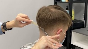 Low fade/ САМАЯ ПОПУЛЯРНАЯ МОДЕЛЬНАЯ СТРИЖКА НОЖНИЦАМИ И МАШИНКОЙ НА СРЕДНЮЮ ДЛИННУ/ MEN’s HAIRCUT