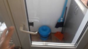 Ремонт окон. Створка не закрывается.Ручка заблокирована.