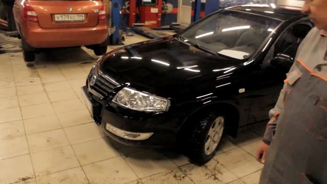 NISSAN ALMERA 2007г Кузовной ремонт. смотреть онлайн