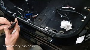 Пороги с подсветкой для Камри 70 - Автотехцентр Camry Tuning