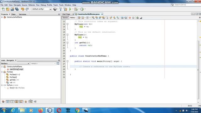 Java the complete Reference Ninth Edition (Chapter 15) Example (15) Constructor References смотреть онлайн