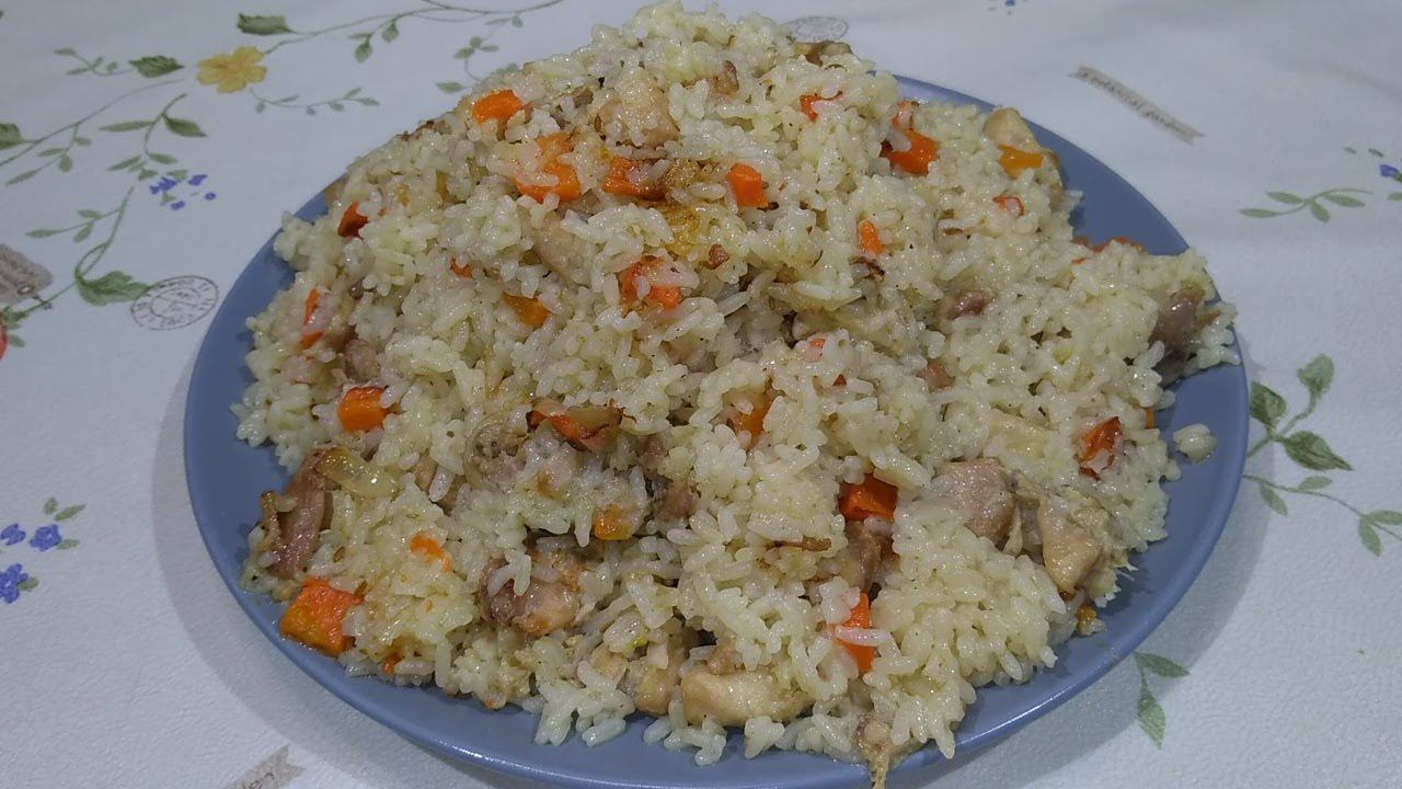 Плов с курицей в мультиварке. смотреть онлайн