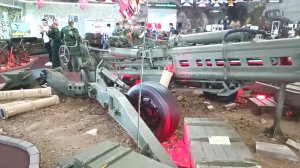 Украинская гаубица M777 на выставке «Армия 2022»