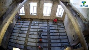 Перекрытие в доме из кирпича