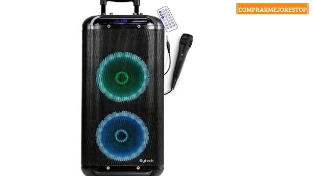 Sytech - SY-XTR56BT - Altavoz Fiesta Profesional. Portátil e inalámbrico, batería Recargable смотреть онлайн